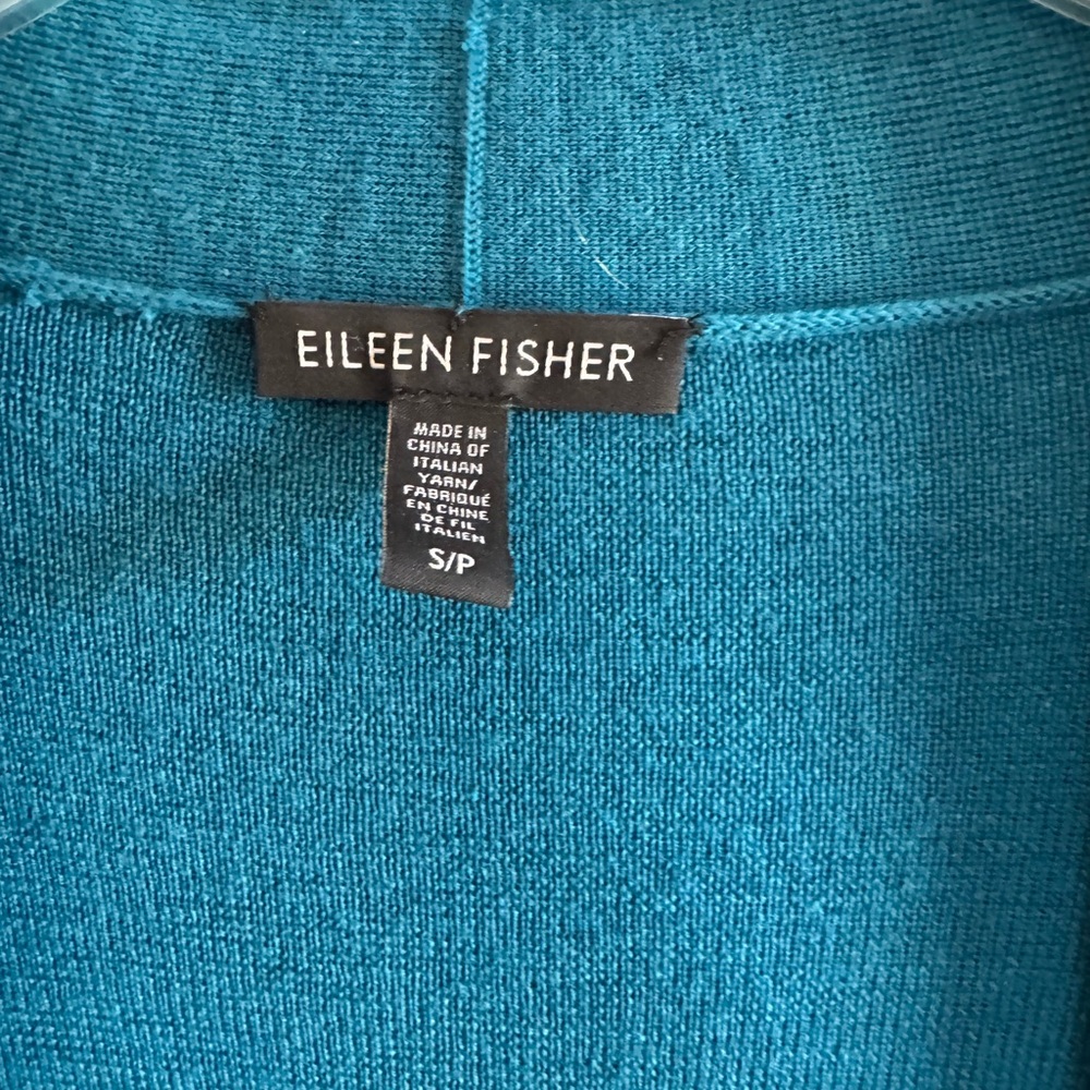 Eileen Fisher Merino Wool Cardigan - Small - Picture 2 of 3